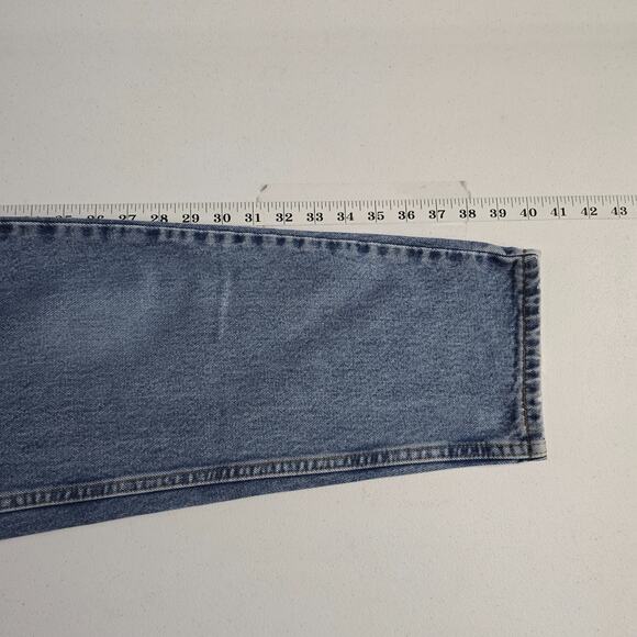 VTG‎ levi's 550 relaxed tapered jeans size 12 womens blue 6391 - Picture 6 of 12